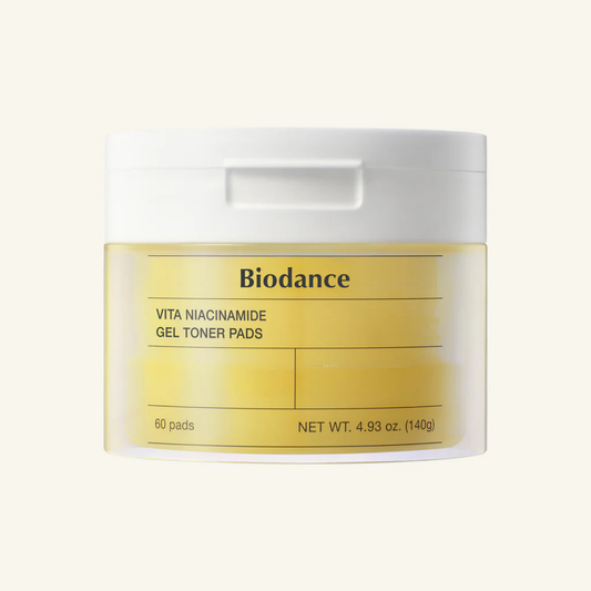 BIODANCE Vita Niacinamide Gel Toner Pads 60 Pads