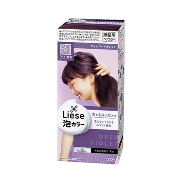 KAO Liese Prettia Bubble Hair Color - Deep Purple