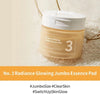 Numbuzin No.3 Radiance Glowing Jumbo Essence Pads 150ml