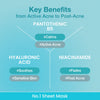 Numbuzin No.1 Pantothenic B5 Hyaluronic Active Clear Mask (1ea)