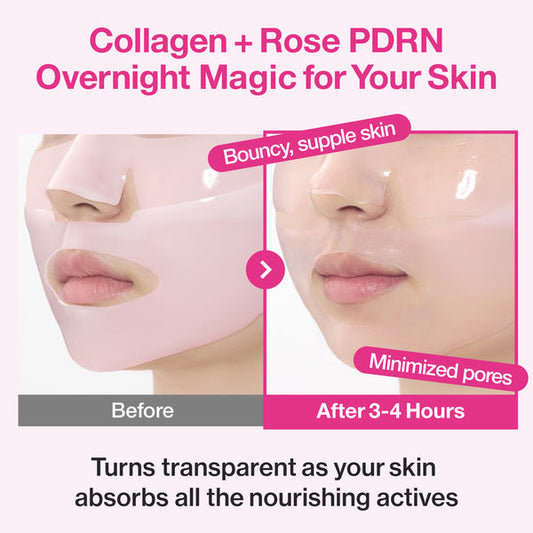 Numbuzin No.2 Rose PDRN Overnight Collagen Mask (1ea)
