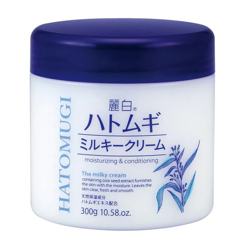 Reihaku Hatomugi Milky Cream Body Cream 300G