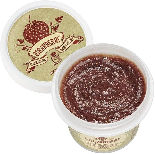 SKINFOOD Black Sugar Strawberry Mask Wash Off 100g