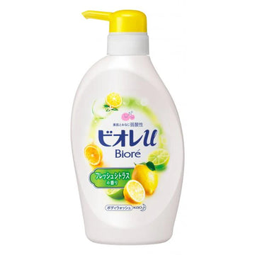 KAO Biore U Fresh Citrus Fragrance Pump 480ML