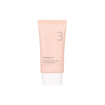 Numbuzin No.3 Porcelain Base-skip Tone Up Beige 50ml