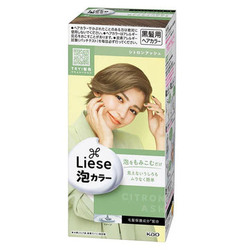KAO Liese Prettia Bubble Hair Color - Citron Ash