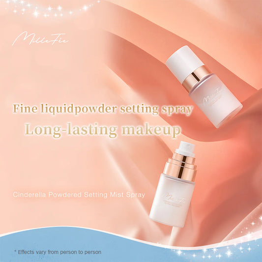 MilleFée Cinderella Powdered Setting Mist Spray