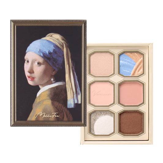 MilleFée Painting Shadow Palette - 13 Girl with a Pearl Earring