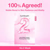 Numbuzin No.2 Rose PDRN Collagen Plumping Sheet Mask (10ea)