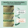 Numbuzin No.3 Pore & Makeup Cleansing Balm with Green Tea and Charcoal 85g