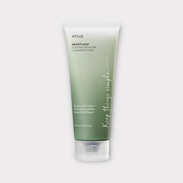 Anua Heartleaf Succinic Moisture Cleansing Foam 150ml