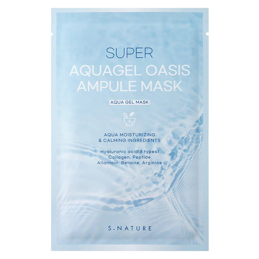 S.NATURE Super Aquagel Oasis Ampule Mask (1pc)