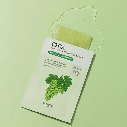 SKINFOOD Shine Muscat Cica Mask 10 sheets