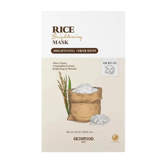 SKINFOOD Rice Brightening Mask 25ml*10ea