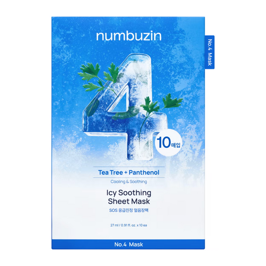 Numbuzin (RD)No.4 Icy Soothing Sheet Mask (10ea)