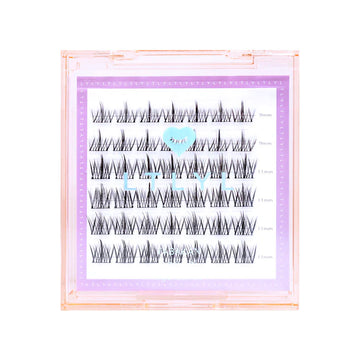 LYLYL Tabacan Natural Eyelashes Partial False Eyelashes Type-W