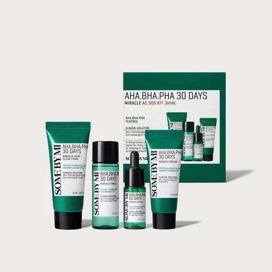 SOME BY MI AHA-BHA-PHA 30 Days Miracle AC SOS Kit (4components)