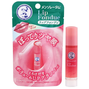 Rohto Mentholatum Lip Fondue Baby Pink
