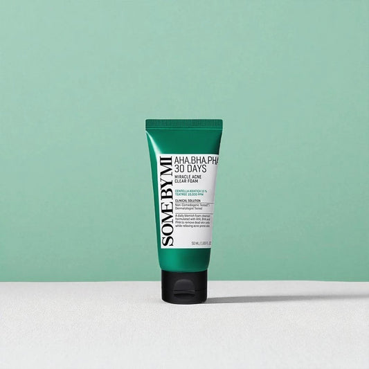 SOME BY MI AHA-BHA-PHA 30 DAYS Miracle Acne Clear Foam [50ml] (Shrink film/Barcode)