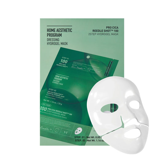 VT Cosmetics VT Pro Cica Reedle Shot 100 2 Step Hydrogel Mask (10 EA)