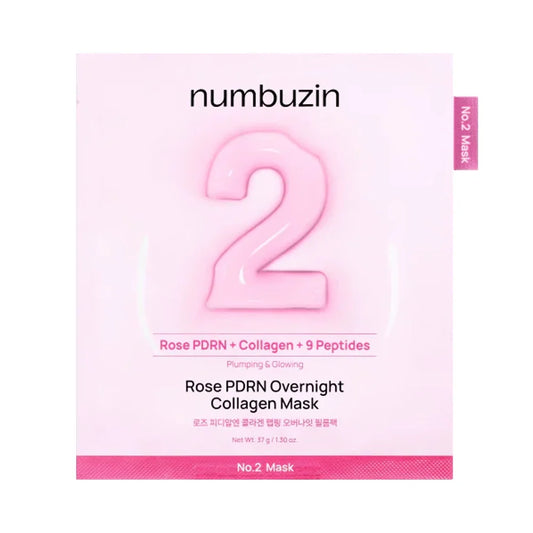 Numbuzin No.2 Rose PDRN Overnight Collagen Mask (1ea)