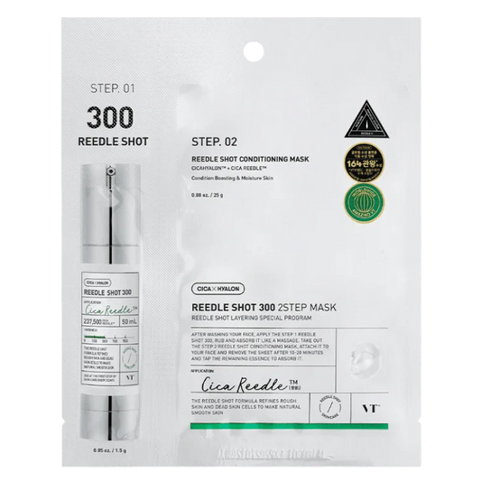 VT Cosmetics VT Reedle Shot 300 2-Step Mask