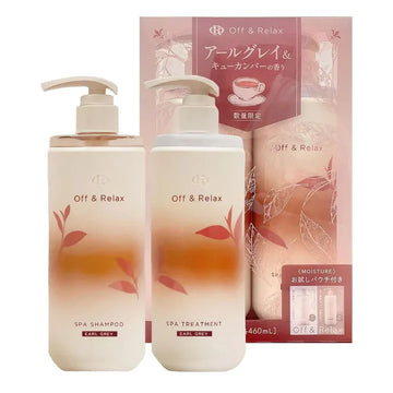 OFF & RELAX Shampoo Treatment Earl Grey Cucumber Limited Set