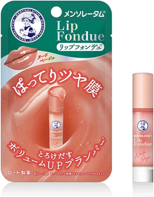 Rohto Mentholatum Lip Fondue Nude Beige