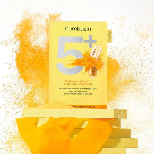 Numbuzin No.5+ Glutathione Vitamin Concentrated Mask (10ea)