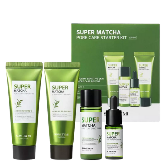 SOME BY MI Super Matcha Pore Care Starter Kit  (4components)