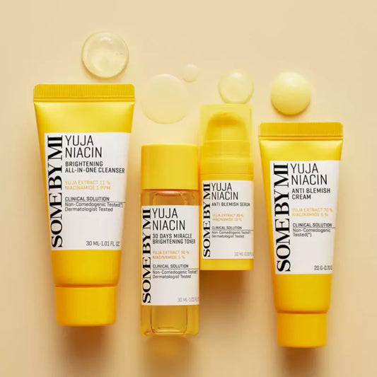 SOME BY MI Yuja Niacin Anti Blemish Starter Kit 4 pcs